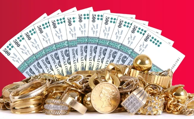 A loan with gold collateral at a low interest rate